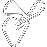 252122G710 - Genuine Kia V-RIBBED BELT