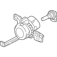 Kia 92201D9010 LAMP ASSEMBLY-FRONT FOG