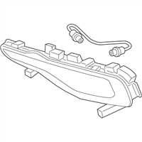 Kia 922013T220 LAMP ASSEMBLY-FRONT FOG