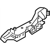 Kia 826653T120 BASE ASSEMBLY-FRONT DOOR OUTSIDE