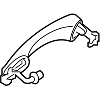 Kia 826613T100MBN HANDLE ASSEMBLY-DOOR OUTSIDE R