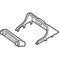 Kia 84617J5000 UPPER COVER-GARNISH