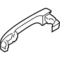 Kia 82661D5000 HANDLE ASSEMBLY-DOOR OUTSIDE