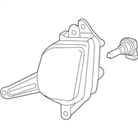 Kia 92201A9010 LAMP ASSEMBLY-FRONT FOG