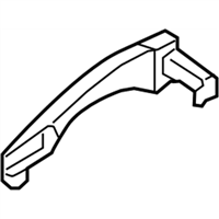 Kia 826613W000 HANDLE ASSEMBLY-DOOR OUTSIDE R