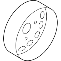 252212B700 - Genuine Kia PULLEY-COOLANT PUMP