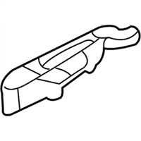 Kia 826604D000 HANDLE ASSEMBLY-FRONT DOOR OUTSIDE