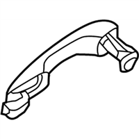 Kia 82661C5710 HANDLE ASSEMBLY-DOOR OUTSIDE