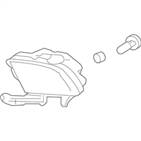 Kia 922011M310 LAMP ASSEMBLY-FRONT FOG