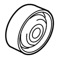 Kia 2528725110 PULLEY-IDLER