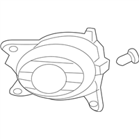 Kia 922012F000 LAMP ASSEMBLY-FRONT FOG