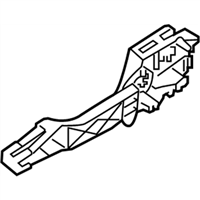 Kia 82665H8000 BASE ASSEMBLY-FRONT DOOR OUTSIDE