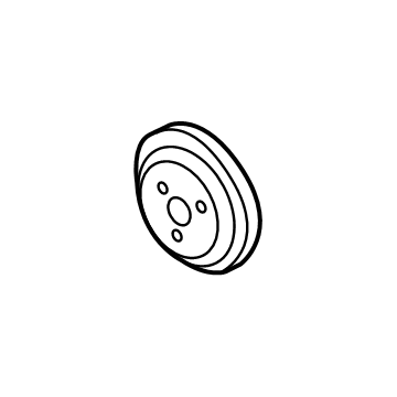 Kia Water Pump Pulley - 251292GTA0
