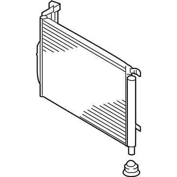 Kia A/C Condenser - 97606D5500