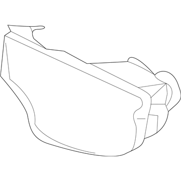 Kia Bumper Reflector - 924512K000