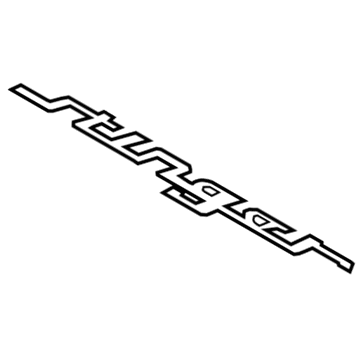 86312J5100 Genuine Kia Stinger-Emblem 86312J5100 Genuine Kia Stinger-Emblem