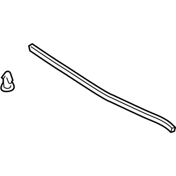 86455C5000 Genuine Kia Strip Assembly Front-Hood