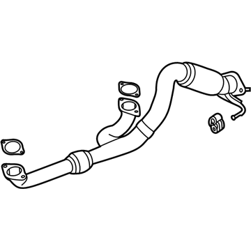 Kia Muffler - 28610C6200
