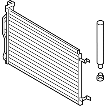 Kia A/C Condenser - 97606J3190
