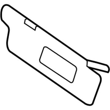 Kia Genuine 85201-2F580IM Sun Visor Assembly Kia Genuine 85201-2F580IM Sun Visor Assembly