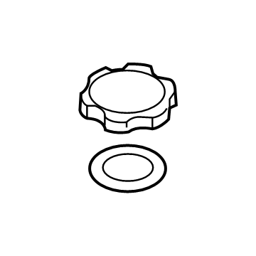 Kia Oil Filler Cap - 2651026650