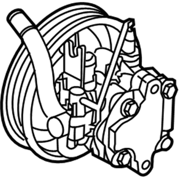 Kia Power Steering Pump - 571001M100