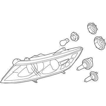 Kia Headlight - 921024C500