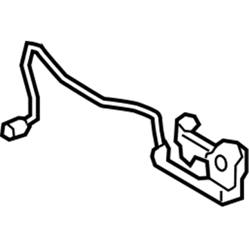 2016-2020 Kia Optima Hood Latch Assembly 81130-D5010 Kia OEM