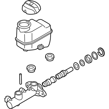 Kia Brake Master Cylinder Reservoir - 585102J100