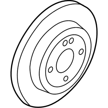 Kia Brake Disc - 584110U300