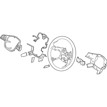 Kia Steering Wheel - 56100S9110ONT