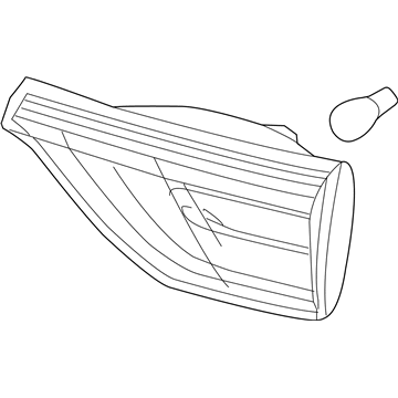 Kia Back Up Light - 92406D9500