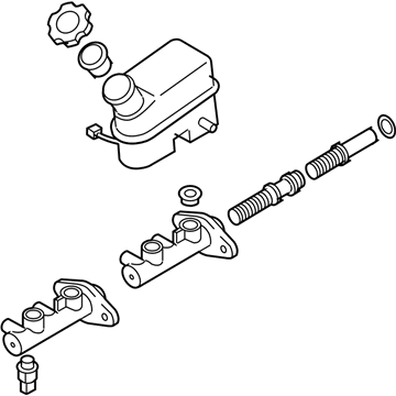 Kia Brake Master Cylinder Reservoir - 585102E500
