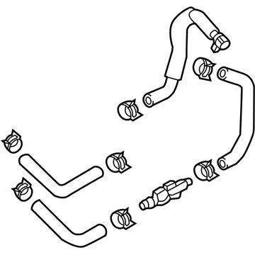 Kia Brake Booster Vacuum Hose - 59120C6000