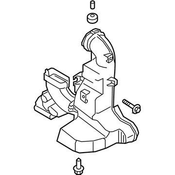 28212H9600 Genuine Kia Duct-Air B RESONATOR
