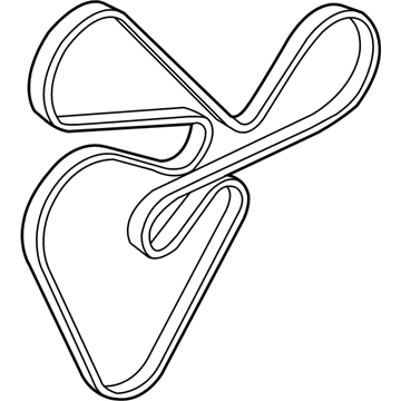 Kia Forte Koup Drive Belt - 2521225020