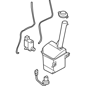 Genuine Kia Windshield Washer Reservoir – Sedona 2015-2020 – 98610A9510 – Korea Made