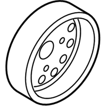 Kia Water Pump Pulley - 252212B701