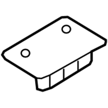 92138 R5000 92141G5000 Genuine Kia Mounting Bracket Inside