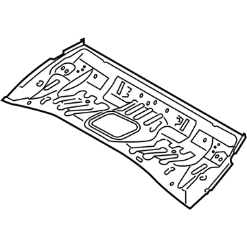 Kia Floor Pan - 65511H9000
