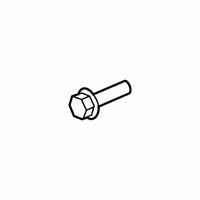 Kia 865791R000 TAPPING SCREW-BUMPER MOUNTING