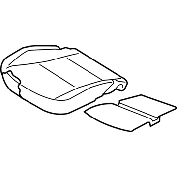 Kia 881003RAX1GXT Cushion Assembly(W/O Track