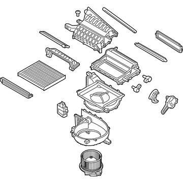 Kia 97100G5010 Blower Unit