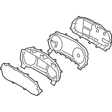 Kia 94011J6010 Cluster Assembly-INSTRUM