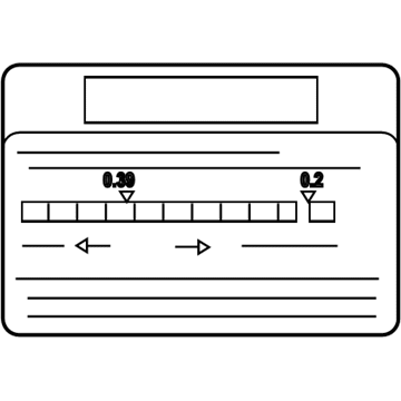 Kia 3245023393 Label-1