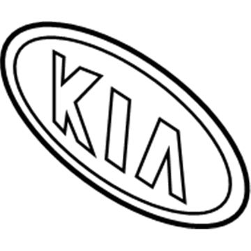 Kia 863202K000 Ornament