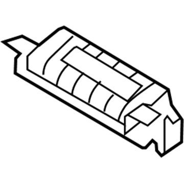 Kia 873762K000 Bracket-Tail Gate Garnish