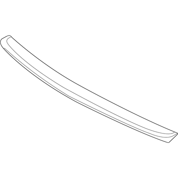 Kia 872101G000 Spoiler Assembly-Rear