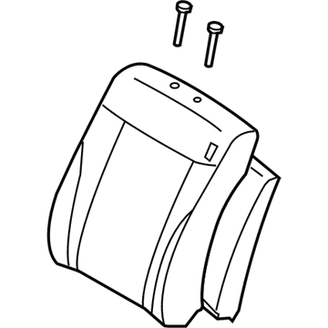 Kia 883003F330GH2 Back Assembly-Front Seat,L