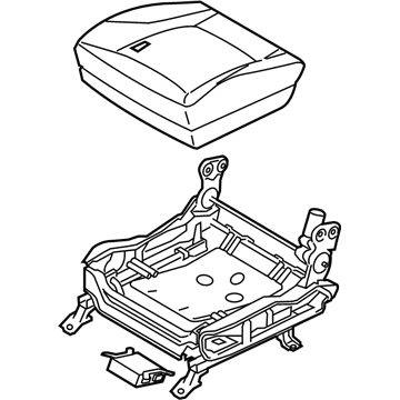 Kia 881003F401NF3 Cushion Assembly-Front Seat,L